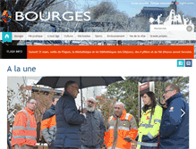 Tablet Screenshot of bourges.info
